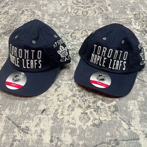 NWT infants Toronto maple leafs hats